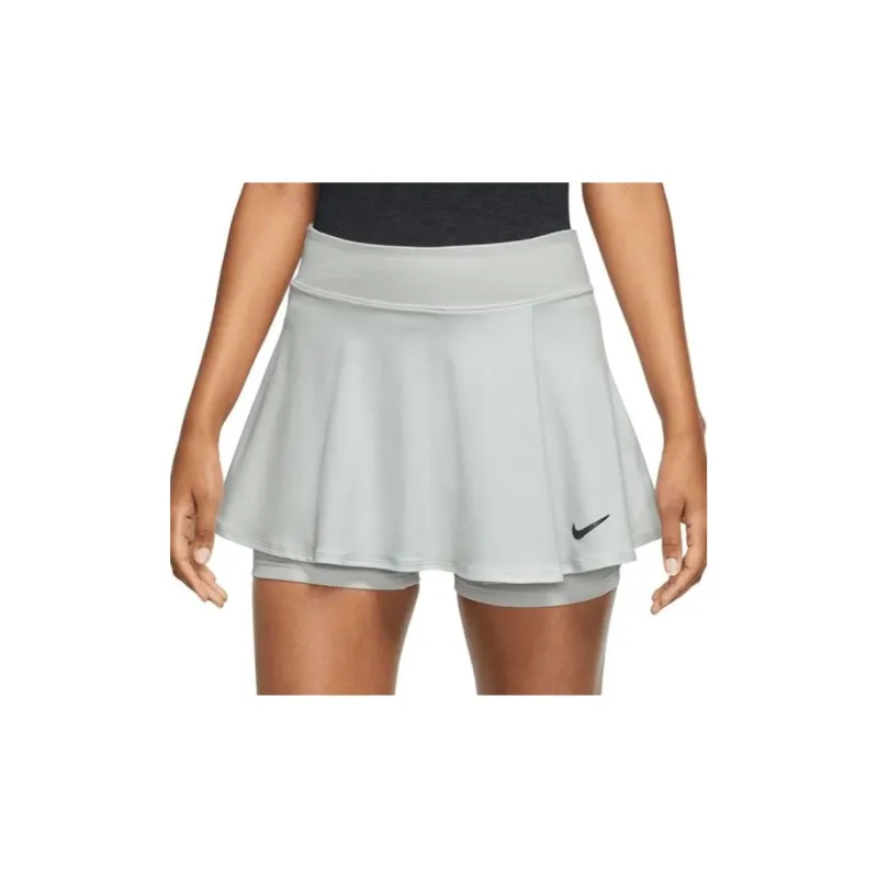Nike Casual Short Skirts Women's Light Silver-2