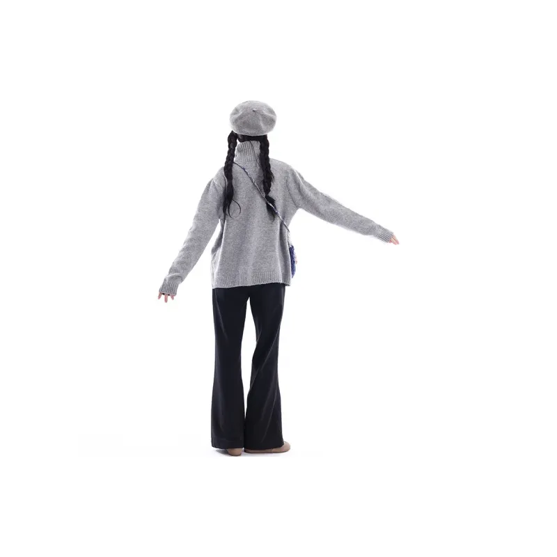BVODE Knitwear Women's Gray-2