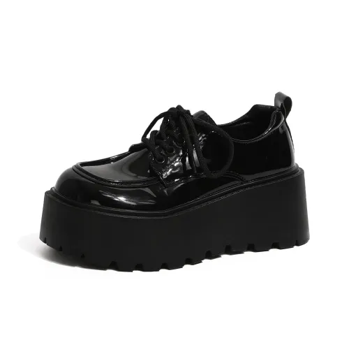 Puppytown Casual Single Shoes 7 Cm Women's Black