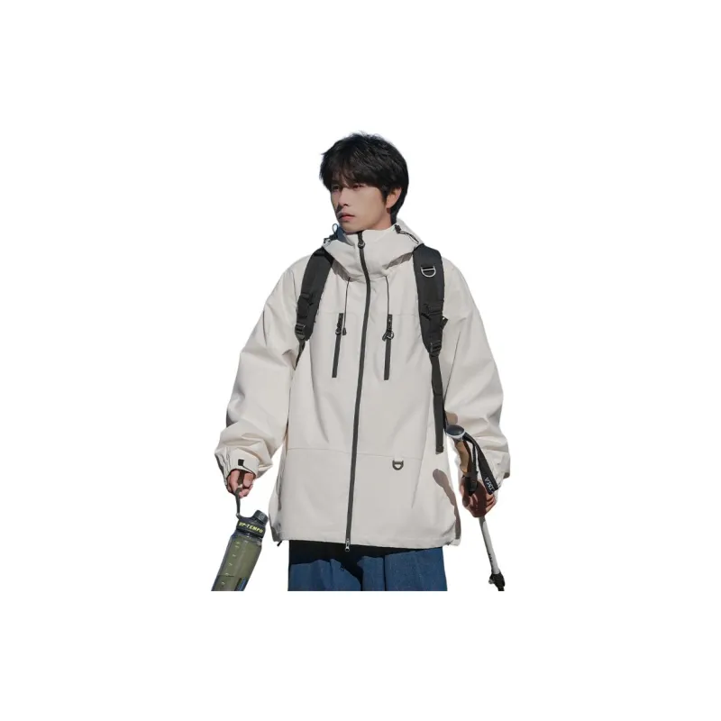Warrior Huichao Riding The Wind Collection Waterproof And Windproof To Keep Warm Windbreaker Jacket Unisex-21
