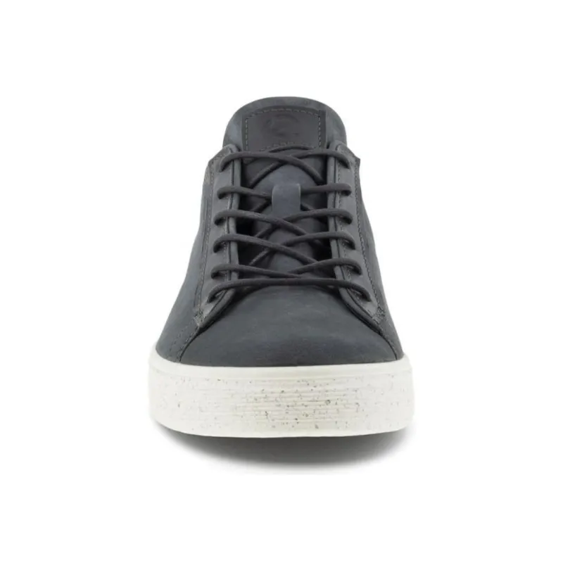 Ecco Street Tray Low-Top Skateboard Shoes Men's Gray-4
