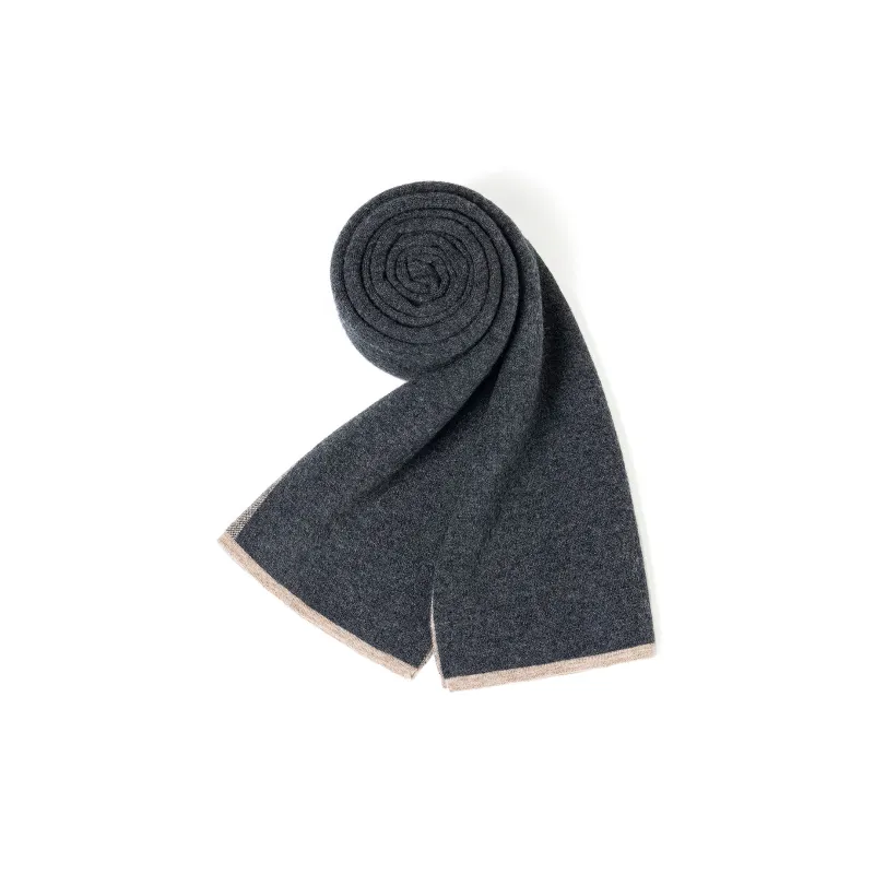 Shanghai Story 100% Sheep Wool Knit Scarves Unisex Multiple Colors-32
