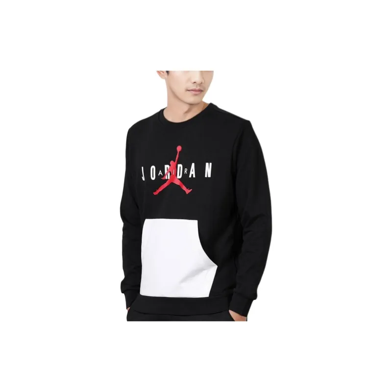 Jordan Sweatshirts Men Black-2