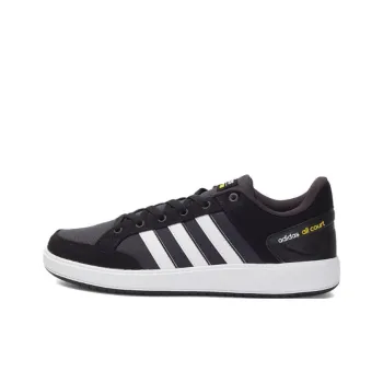 Adidas Cloudfoam All Court Anti Slip Wear Resistant Low Top Tennis Shoes Men's Black