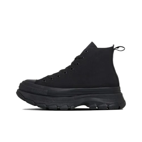 Converse All Star Trekwave Anti Slip Wear Resistant High Top Canvas Shoes Unisex Black