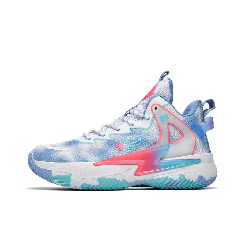 MUSHILANDI Cushioning, Breathable, And Resilient Design Basketball Shoes Unisex White Pink-18