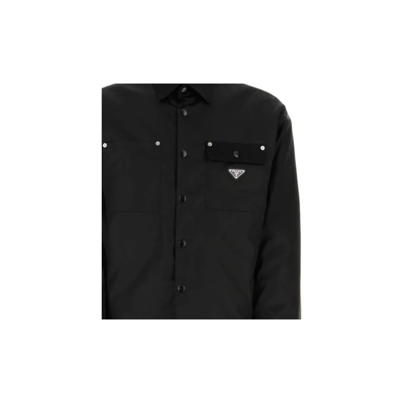 PRADA Long Sleeved Button Up Coat-10