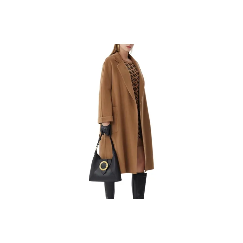BESIONIA FW21 Coats Women's Camel-4