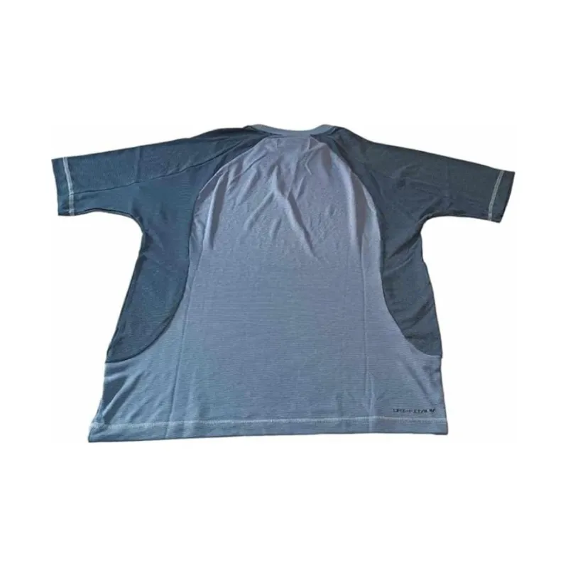 Jordan T Shirts Men Work Blue-1