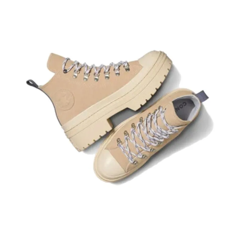 Converse Women's Chuck Taylor All Star Lugged Heel Platform Waterproof High 'Warm Quarry' Women's-4