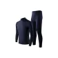 Navy Blue Mock Neck