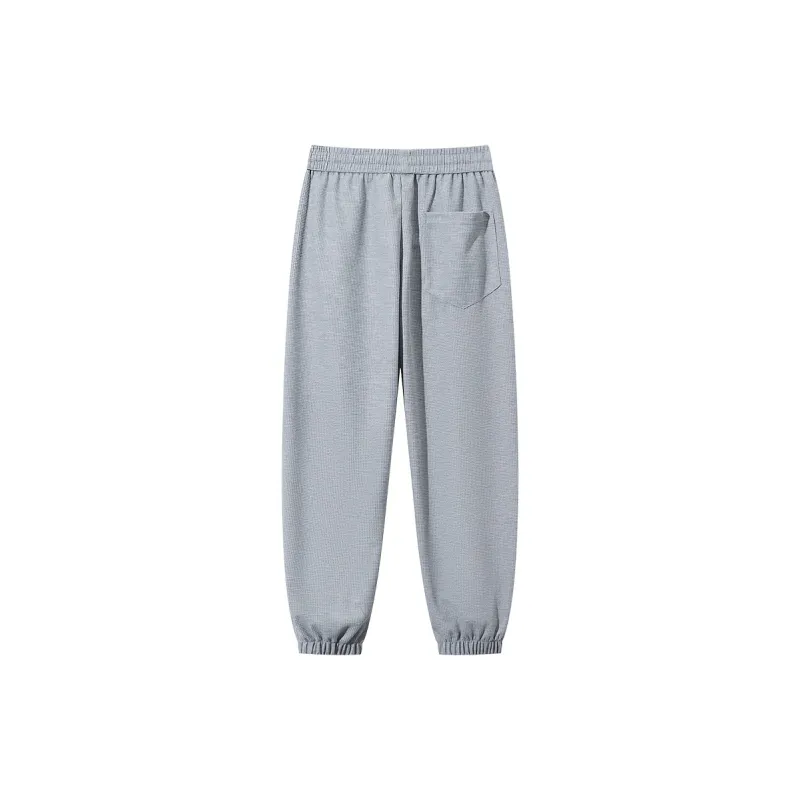 K bird Knitted Fabric Casual Pants Unisex-5