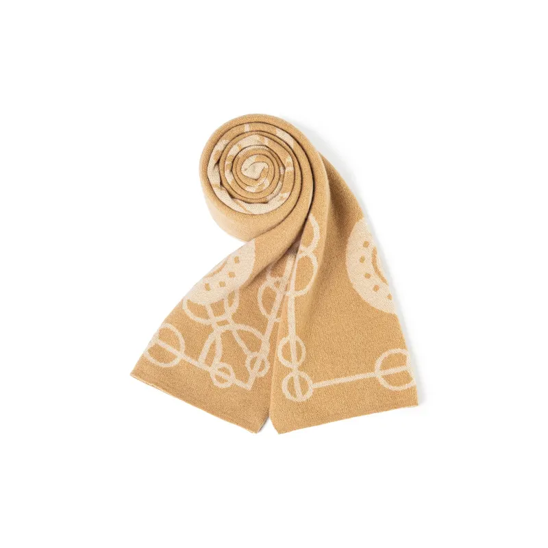 Shanghai Story 100% Sheep Wool Knit Scarves Unisex Multiple Colors-1