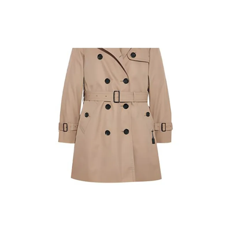 COACH Trench Coat Women's Khaki-5