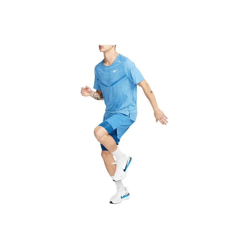 Nike Unlimited Dri FIT Sports Shorts Men's Blue-2