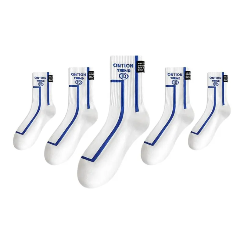 ROBINHOOD Mid Calf Socks Men's 5 Pack-8