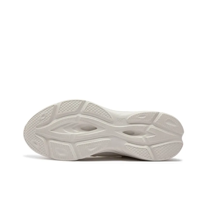 361° Linglong Series Anti Slip And Wear Resistant Warm Low Top Casual Shoes Women's White-4