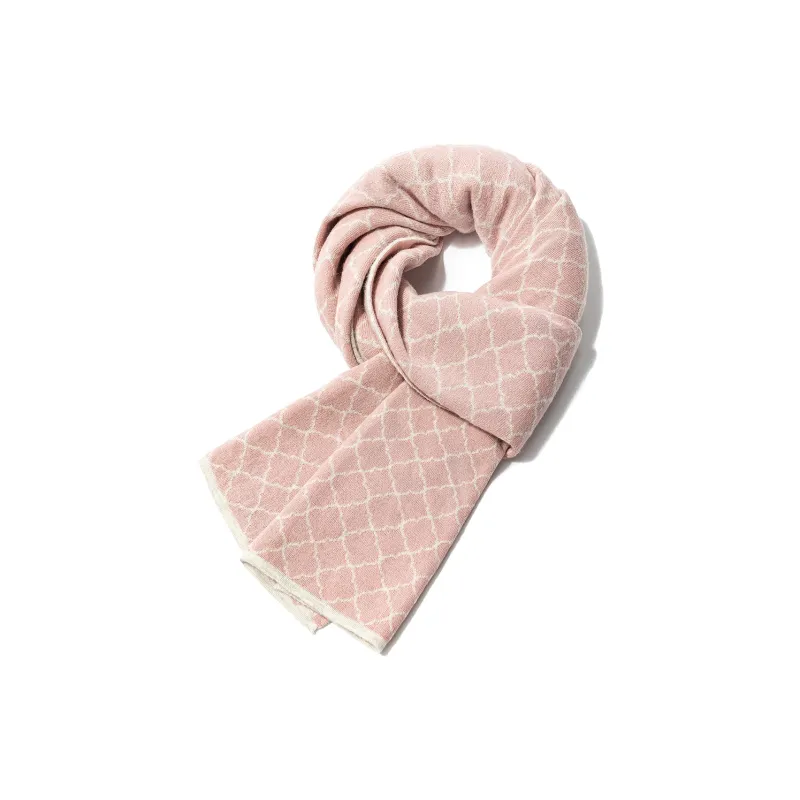 Shanghai Story 100% Sheep Wool Knit Scarves Unisex Multiple Colors-15