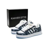 Blue White
