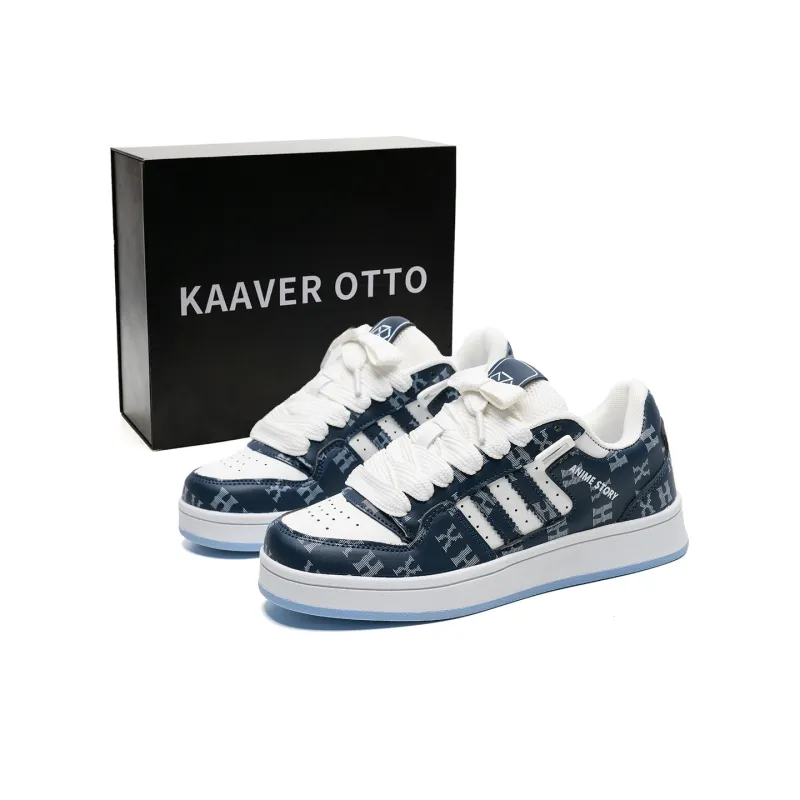 KAAVER OTTO Coverage Height Increasing Abrasion Resistant Waterproof Skateboard Shoes Unisex-0
