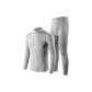 Light Heather Gray Mock Neck