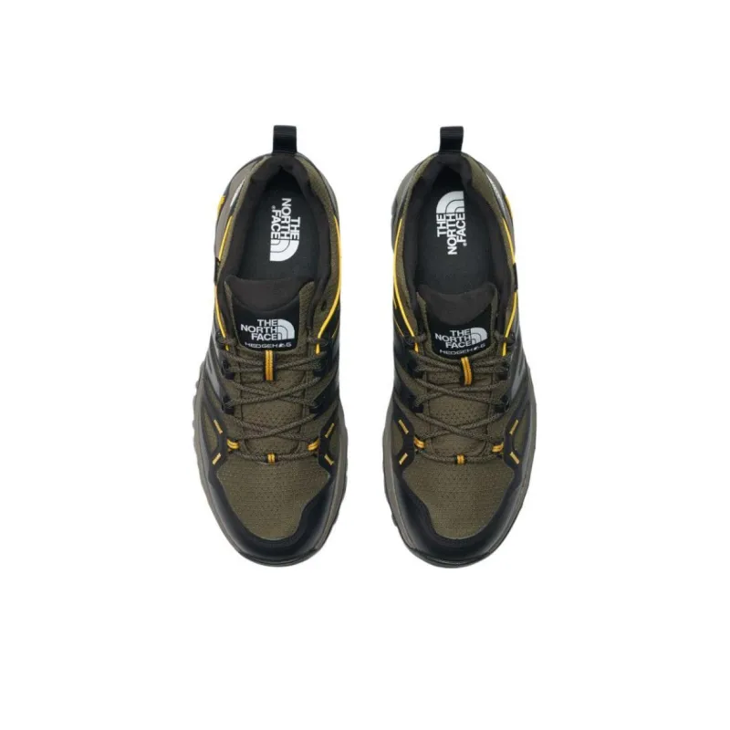 THE NORTH FACE Waterproof And Breathable Low-Top Trekking Shoes Men's Army Green-2