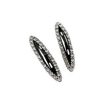 Water Jade Alloy Hair Clips Women's