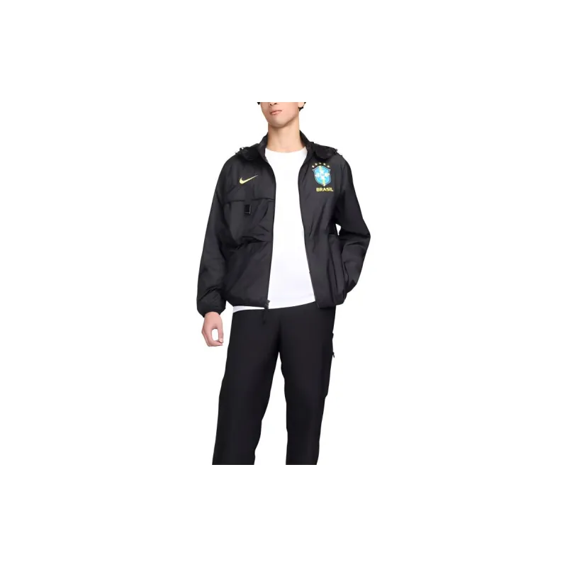Nike Brazil Men's Nike Soccer Halo Jacket-2