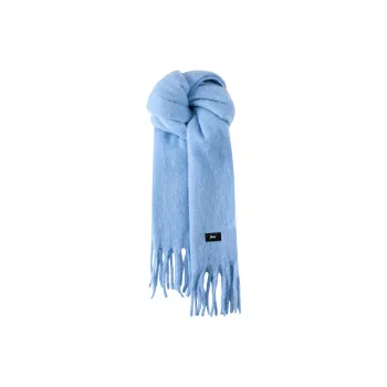 PLAN IN Knit Scarves Unisex