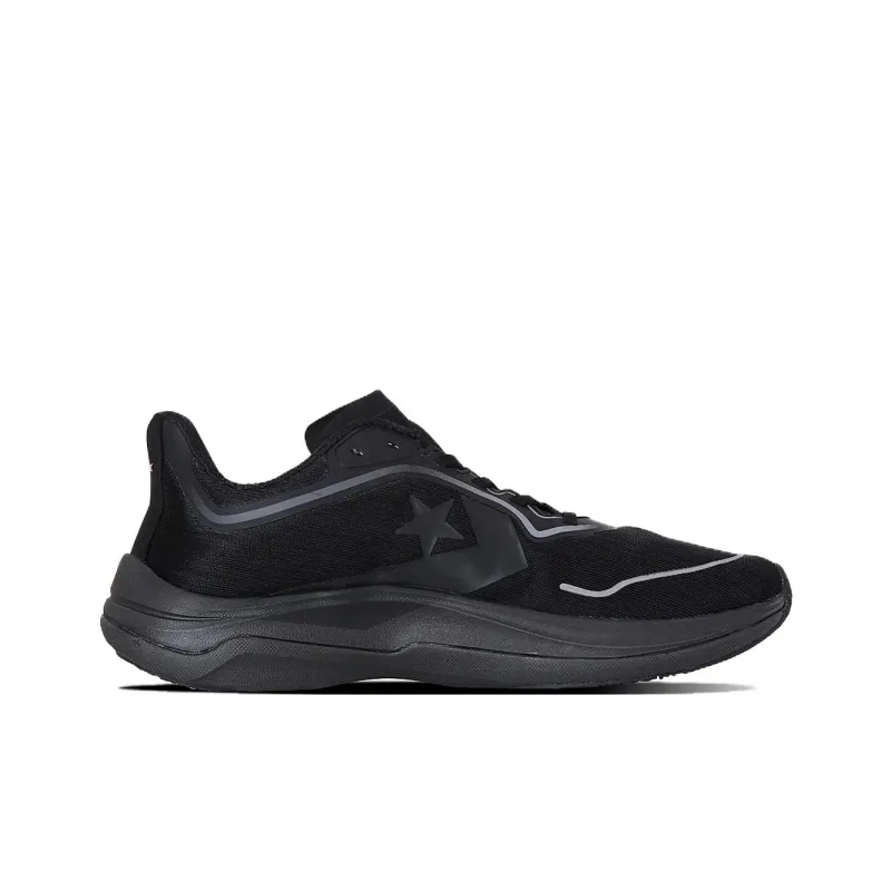 Converse Cons Anti Slip Wear Resistant Low Top Running Shoes Unisex Black-1