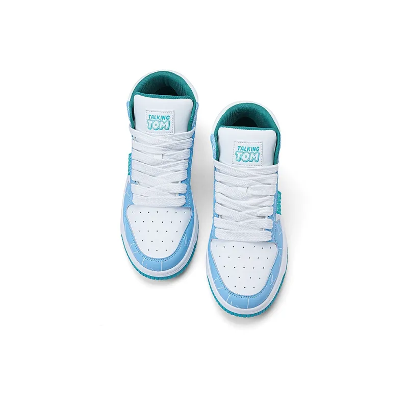 TALKING TOM Coverage Warm Slip-Resistant Cushioning Wear-Resistant Mid-Top Skateboard Shoes Unisex-9