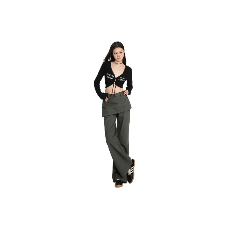 KUNZHUDAXIANG Casual Pants Women's-11