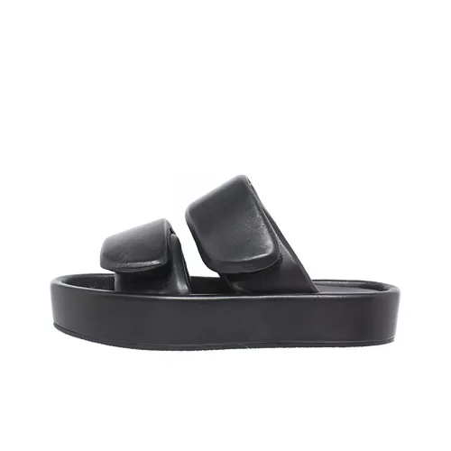 DRIES VAN NOTEN Slide Slippers Women's Black