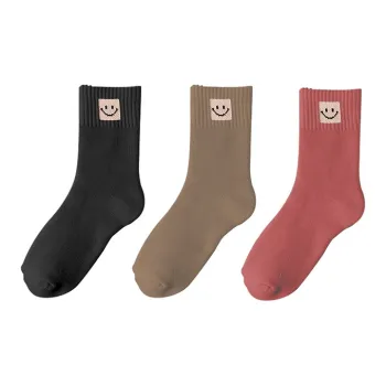 YUZHAOLIN Mid Calf Socks Women's Combo Set