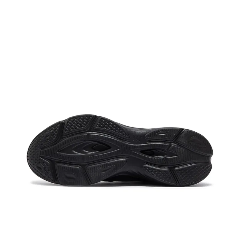 361° Linglong Series Anti Slip And Wear Resistant Warm Low Top Casual Running Shoes Women's Black-4