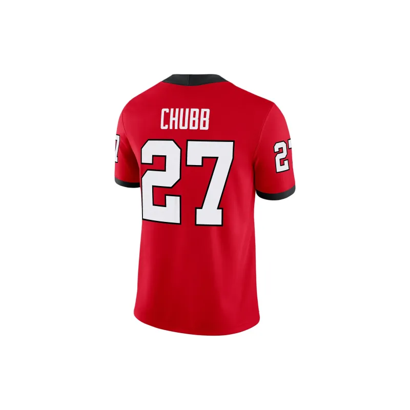 Nike Georgia Bulldogs Men's Nike Dri-FIT College Game Jersey-1