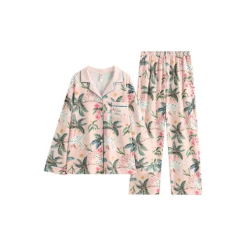 FENTENG Pajama Set Women's Cute Pink