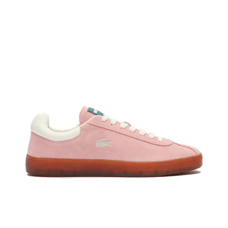 LACOSTE Low-Top Skateboard Shoes Unisex Pink-1