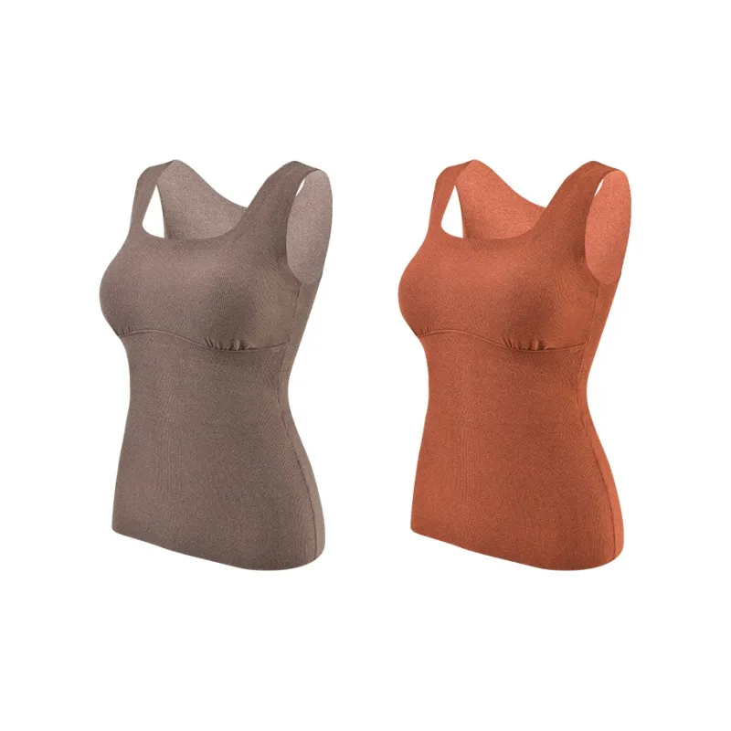MADALLO Tank Tops Women's 2 Pack-9
