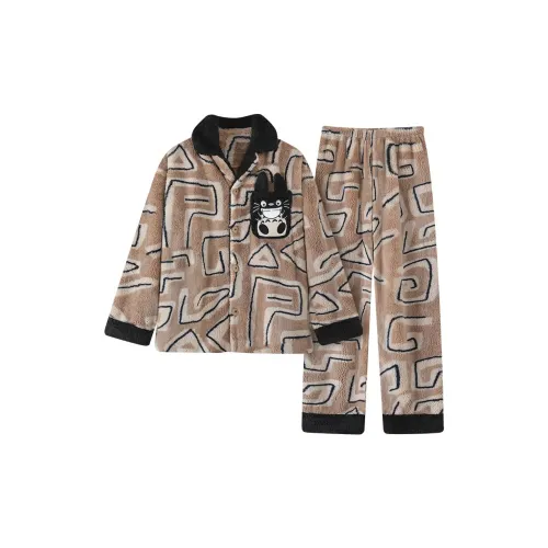Maultiay Pajama Set Men's Khaki