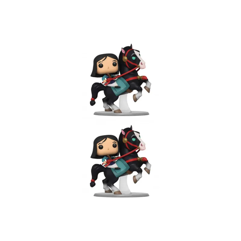 Funko Pop! Rides Disney Mulan Mulan Riding Khan Figure #76-3