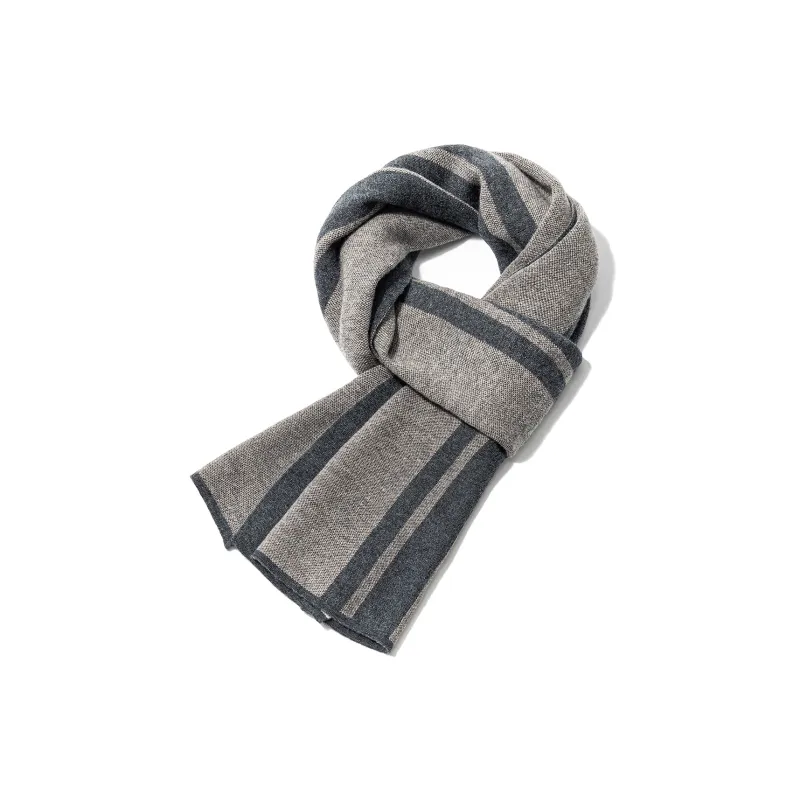 Shanghai Story 100% Sheep Wool Knit Scarves Unisex Multiple Colors-25