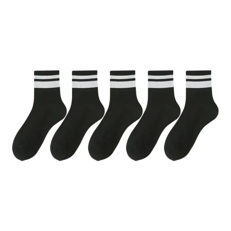 Mulong Family Mid Calf Socks Men's 8 Pack Mixed Color-15