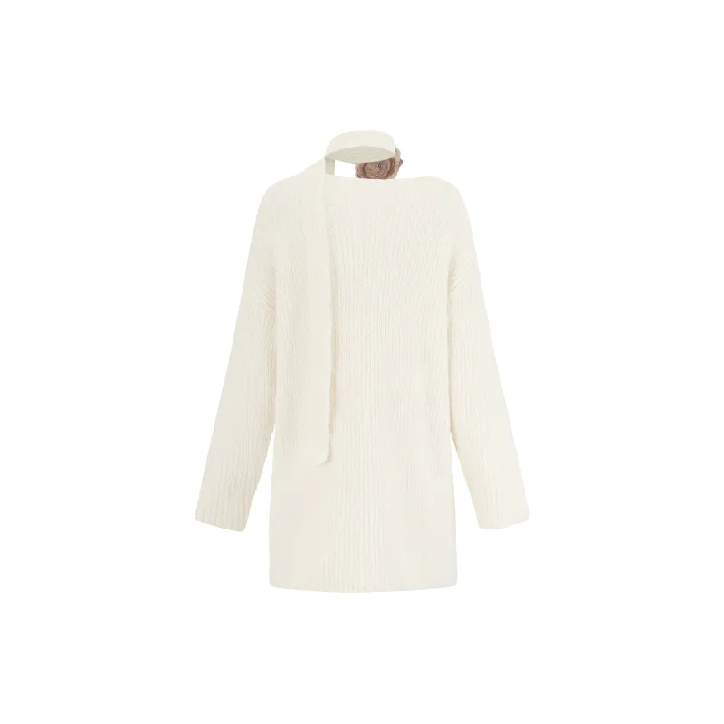 UPNANAWANG Sweater Women's White-1