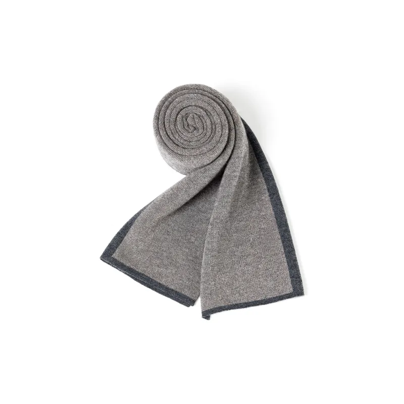 Shanghai Story 100% Sheep Wool Knit Scarves Unisex Multiple Colors-27