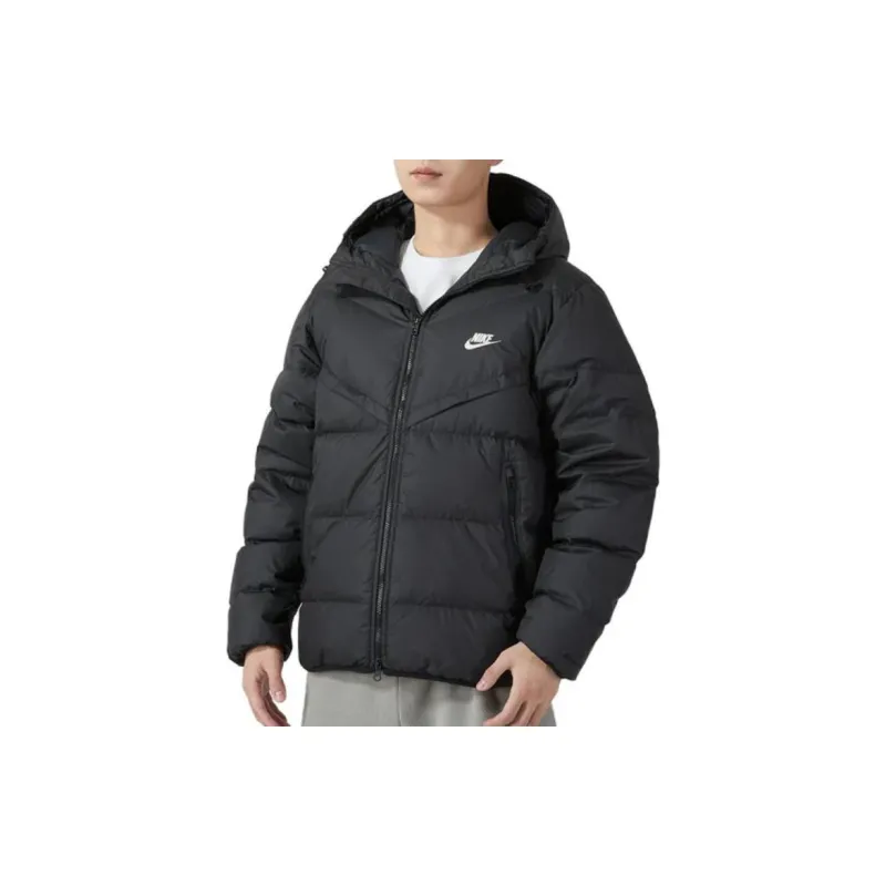 Nike Down Jackets Men Black-4