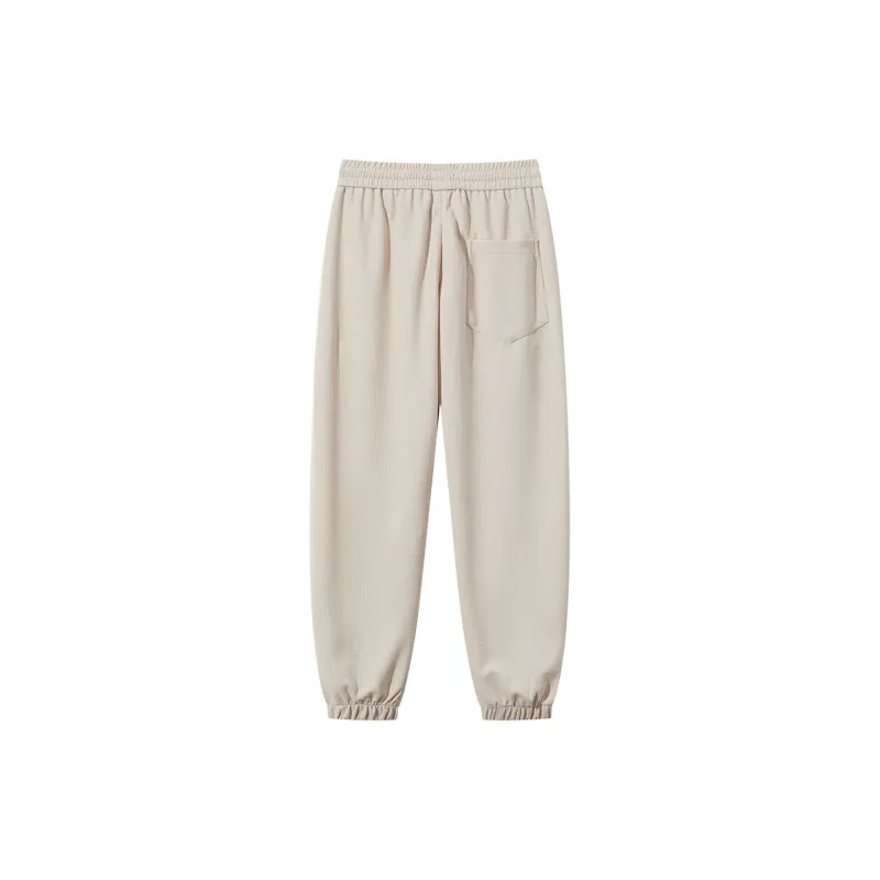 K bird Knitted Fabric Casual Pants Unisex-1
