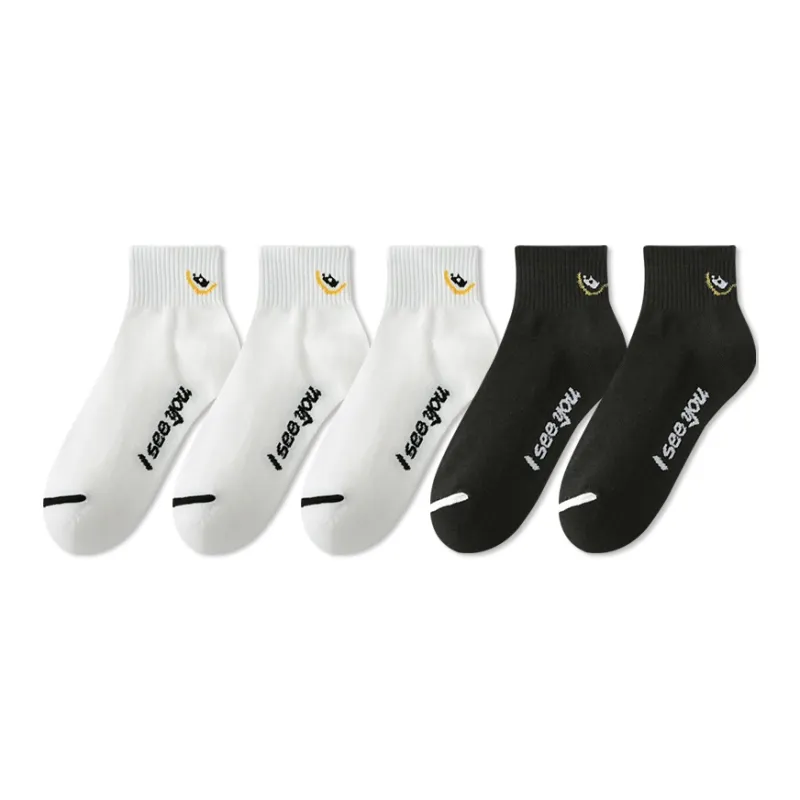 Mulong Family Mid Calf Socks Men's 7 Pack-10