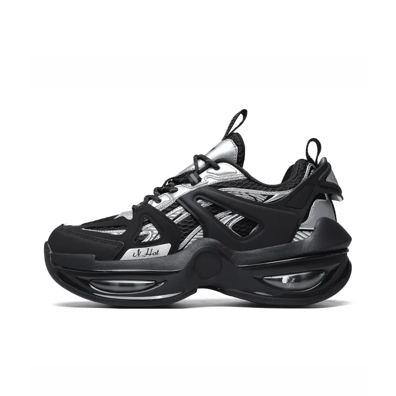 N·HOT Cushioning Breathable Height Increasing Mid-Top Chunky Sneakers Men's-8