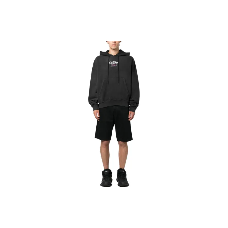 OFF WHITE Sweatshirts Men Black-1